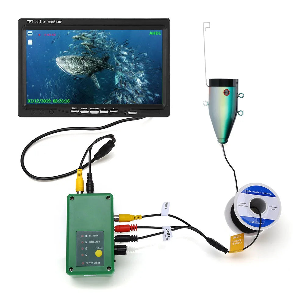 7inch Color LCD Fish Finder Underwater Fishing Camera