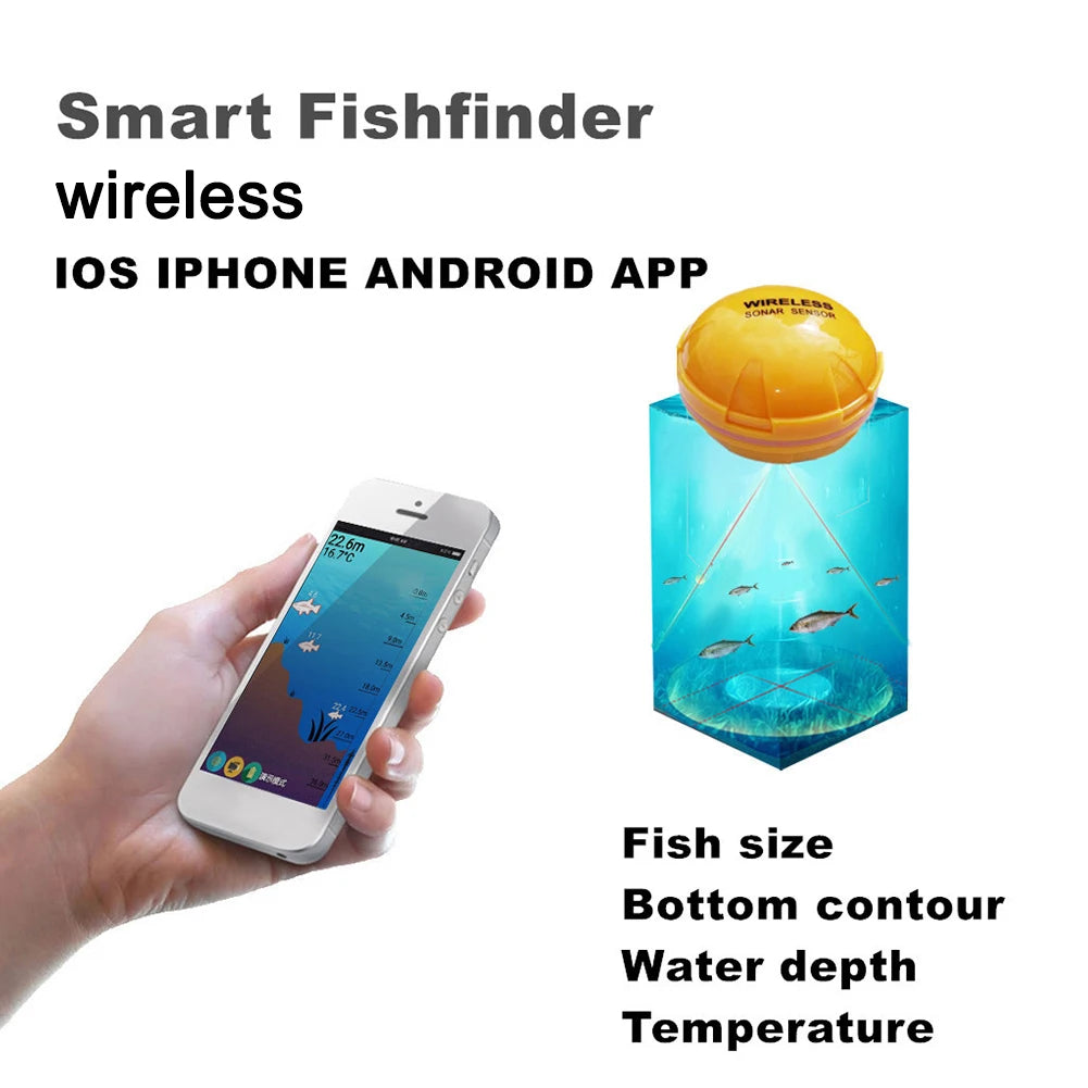 Fish Finder Depth Echo Sounder