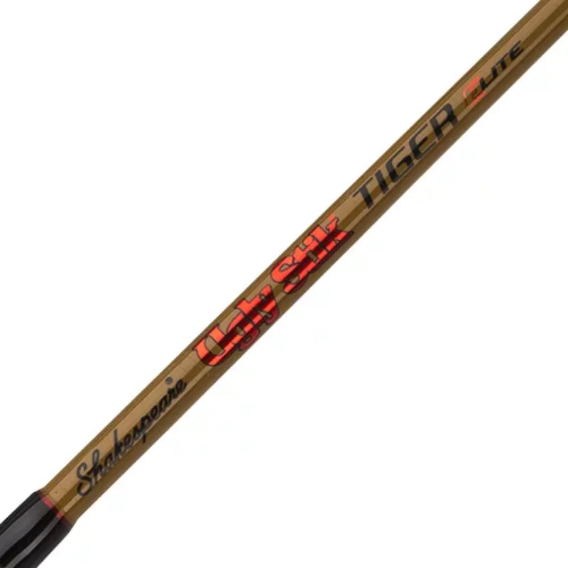 Ugly Stik 6’9” Tiger Elite Spinning Rod, One Piece Nearshore/Offshore Rod fishing rod  kits de pesca completo