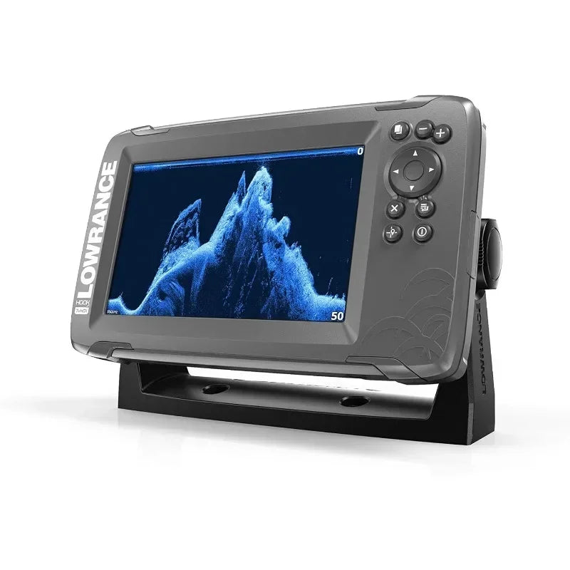 7-inch Fish Finder with SplitShot Transducer and GPS Plotter under water camera for fishing